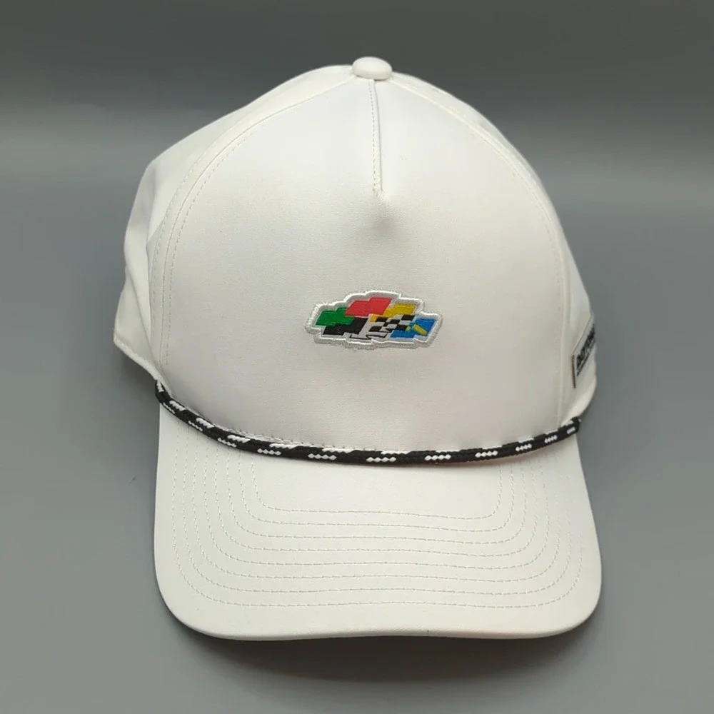 Daytona International Speedway NASCAR Hat Cap White Rope Snapback OSFM